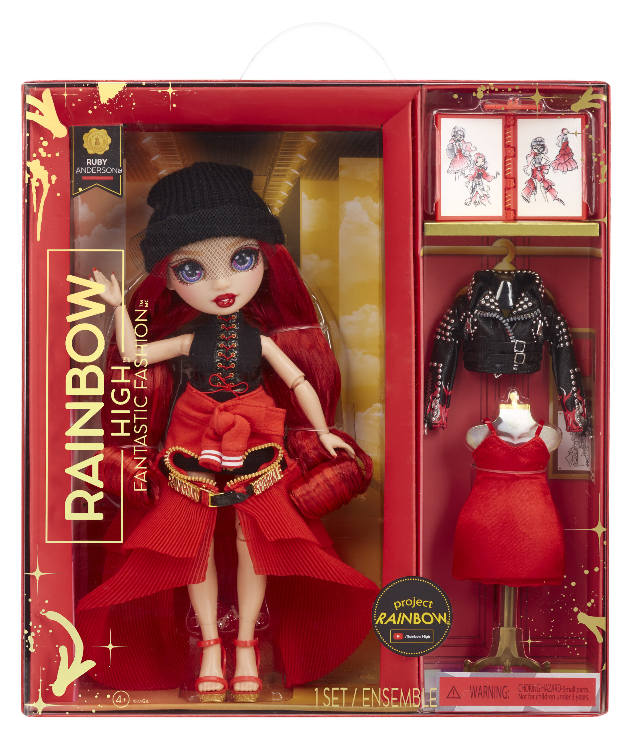 Lalka Rainbow High Amaya Raine Fashion Doll z akcesoriami 